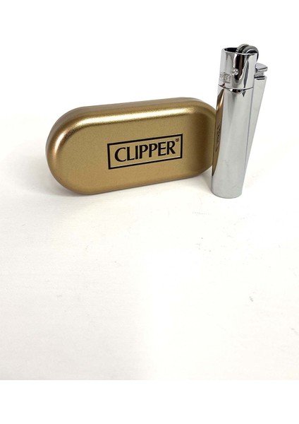 Clipper Silver Metal Çakmak (Kişiye Özel Isim Yazdırılır)