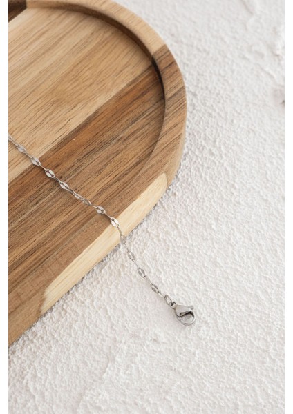 Çelik Dudak Bel Zinciri Denizde Günlük Kullanıma Uygun Ince Singapur Kararmaz Zincir 60-75CM 2mm fırsatları