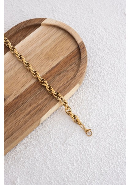 Çelik Büyük Burgu Bel Zinciri Günlük Kullanıma Uygun Büyük Iç Içe Geçmeli Zincir 60-75CM 5mm fırsatları