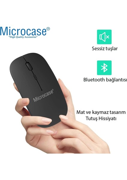 Vorcom Ultrapad 10.36 Inch Tablet Için Bluetooth Klavye + Mouse + Tablet Standı - AL45150 Pembe