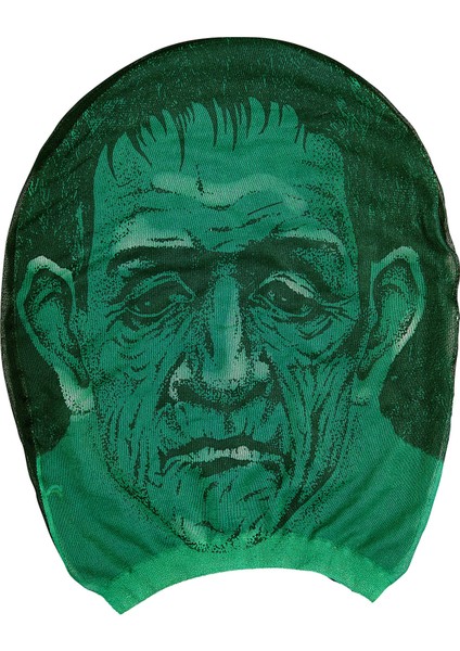 Kafaya Tam Geçmeli Bez Frankenstein Maskesi - Streç Korku Maskesi - 3D Baskılı Maske Model 5