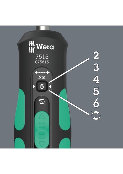 7515 Kraftform Safe-Torque Speed Torklu Tornavida, 2-6 Nm, 1/4" x 2.0 Nm x 3.0 Nm x 4.0 Nm x 5.0 Nm x 6.0 Nm x 147.5 mm fırsatları