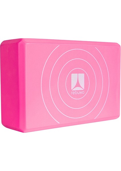 EVA Köpük Yoga Bloğu Açık Pembe, Destekleyici ve Hafif, Eva Foam Yoga Block Light Pink