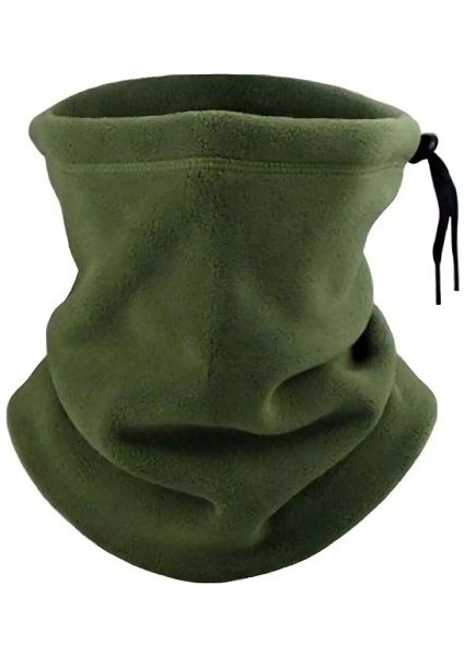 Polar Boyunluk Bandana Buff Saç Bandı Maske Balaklava Toka Siyah