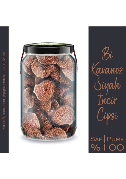 Incir Cips Siyah Icir Cipsi Bi Kavanoz 660 Cc. Cam Kavanozda Katkısız Kara Incir Kurusu Fig Chips modelleri