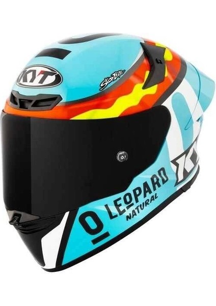 Tt-Revo Kask Leopard Edıtıon Spanıard (Şeffaf Vizörlü)