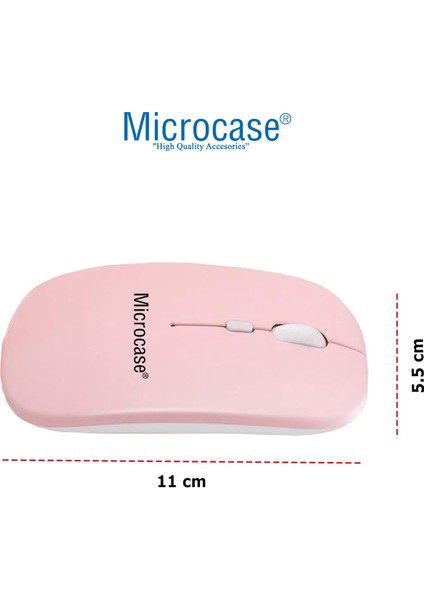 Honor Magic Pad 2 12.3 Inch ile Uyumlu Tablet Çanta+Türkçe Bluetooth Klavye +Mouse+ Standı - Pembe AL4382
