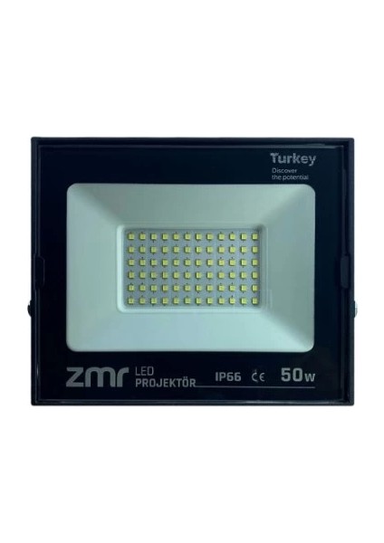 50W Ultra Slım LED Projektor 6500K Beyaz Işık fiyatları