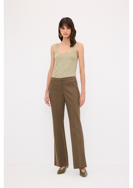 Gabardin Pantolon Siyah 15343231009