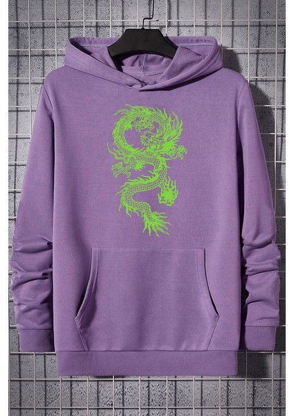 Only Trendwear Unisex Chinese Dragon Graphic Baskılı Sweatshirt fiyatları