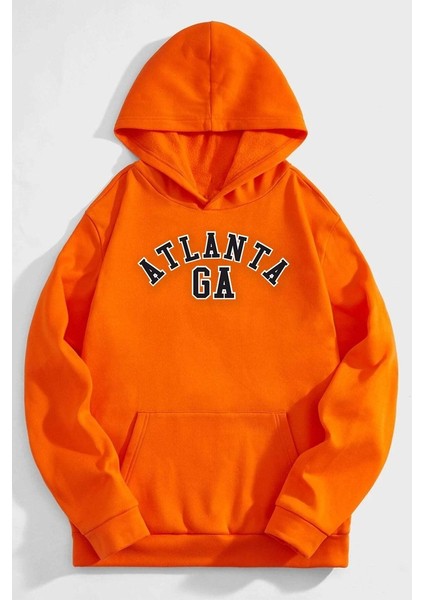 Unisex Atlanta Baskılı Sweatshirt