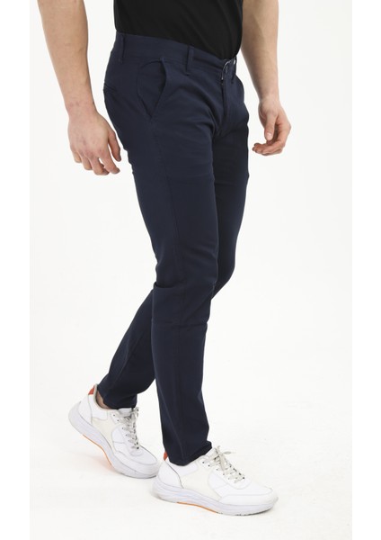 Erkek Rahat Kalıp Likralı Esnek Pamuklu Pantolon