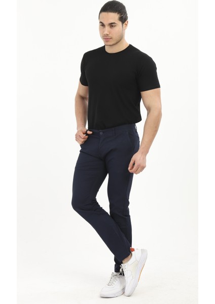 Erkek Rahat Kalıp Likralı Esnek Pamuklu Pantolon fiyatları