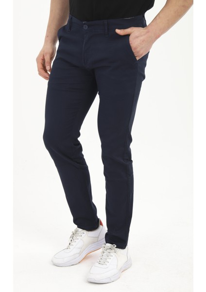 Erkek Rahat Kalıp Likralı Esnek Pamuklu Pantolon fırsatları