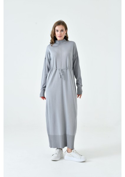 Berfin Bağcık Kemerli Venezia Elbise