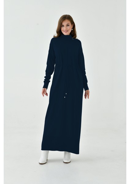 Berfin Bağcık Kemerli Venezia Elbise