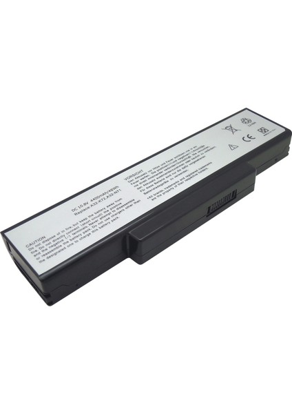 Asus A72, K72, K73, N71, N73, X72, X77 Uyumlu Batarya Pil