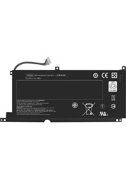 Hp Omen 15-DH0006NT Uyumlu Batarya Pil Model-1