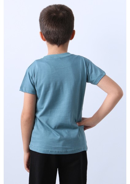 Erkek Çocuk Tshirt Lion Baskılı Bisiklet E1 fırsatları