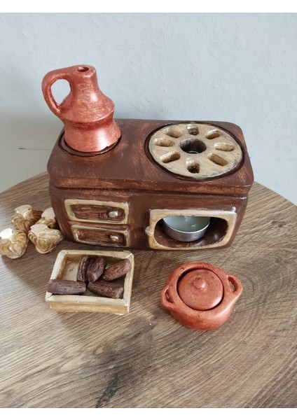 Kuzine Buhurdanlık Soba Tealight Mumluk, Dekor, Ev Dekorasyon, Biblo, Obje, Salon Aksesuarları fiyatları