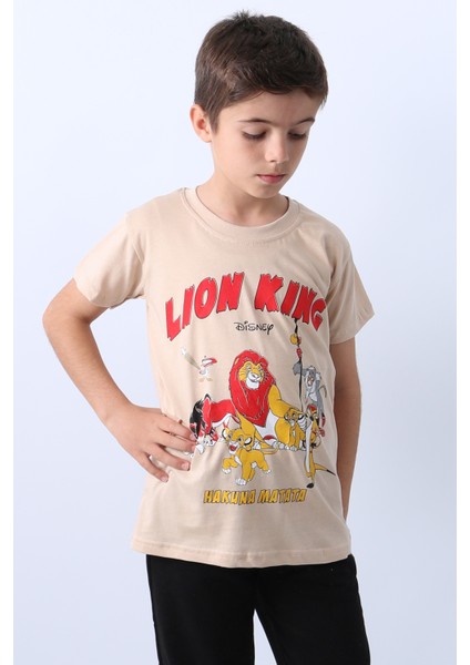 Erkek Çocuk Tshirt Lion Baskılı Bisiklet E1 fiyatları