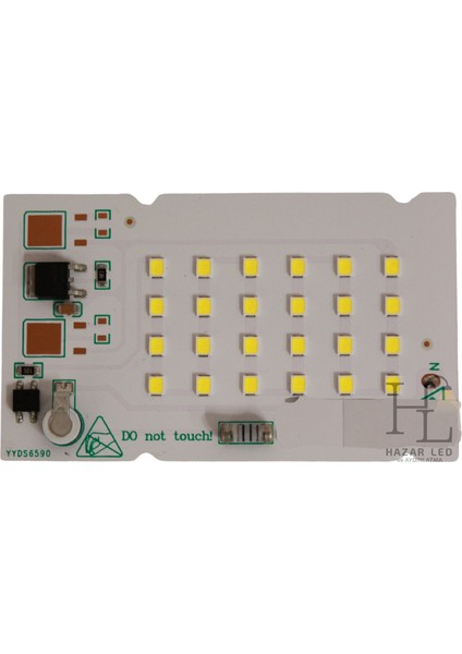 220 Volt 30 Watt Smd 2835 Ledli Hazır Projektör Ledi Beyaz Hazır Projektör Pcb