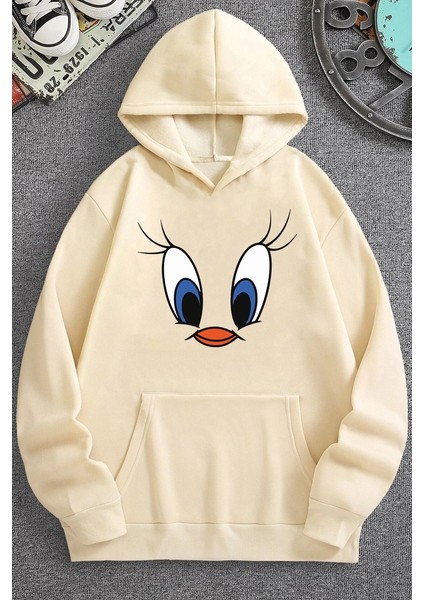 Only Trendwear Unisex Tweety Baskılı Sweatshirt
