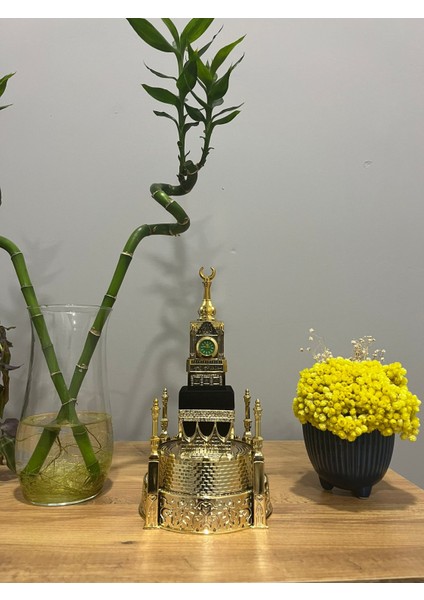 Kale Duvarı Motifli Zemzem-Kabe Altın 23 x 26 fiyatları