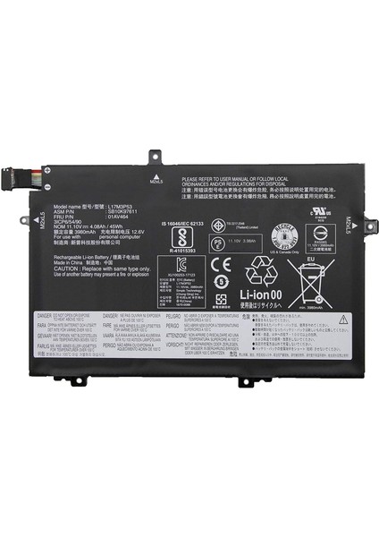 Lenovo Thinkpad L14 20U1 20U2 20U5 20U6 Uyumlu Batarya Pil