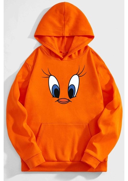 Unisex Tweety Baskılı Sweatshirt