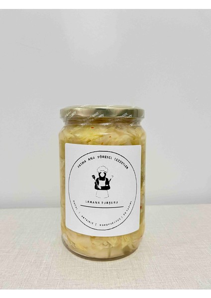 Lahana Turşusu (Ev Yapımı, Doğal) 700 gr