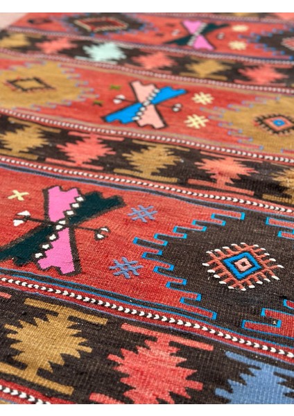 100 x 180 cm Türk Vintage Halı, El Dokuma Yün Anadolu Halısı, Harika Antika Kilim, Moroccan Stili Halı indirimleri