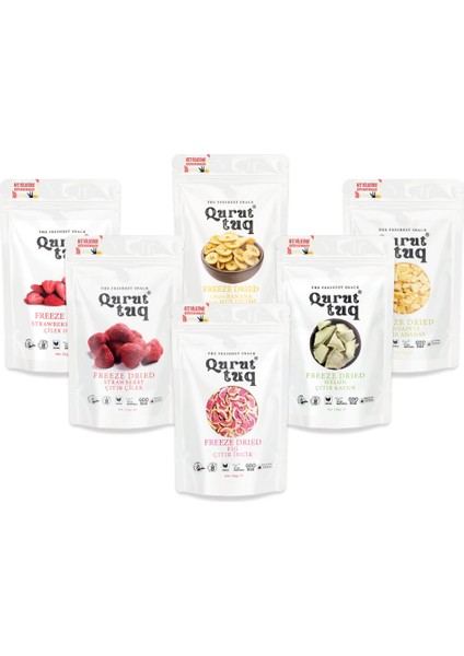 Freeze Dried - 6'lı Meyve Karnavalı 6x20 gr