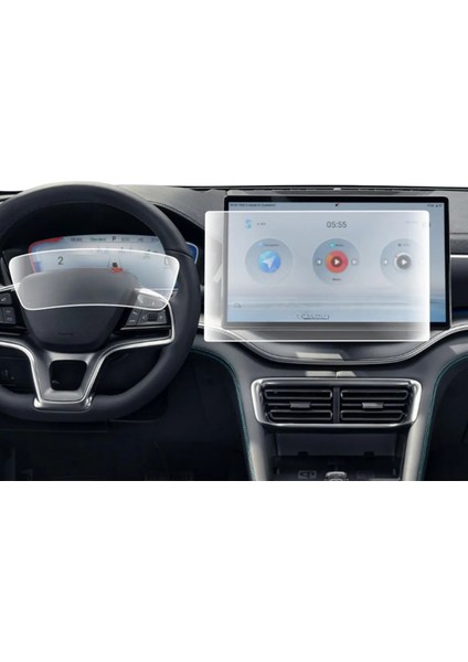 Byd Seal U Dm-I 2024-2025 Hayalet Gösterge ve Multimedya Uyumlu Set Nano Ekran Koruyucu