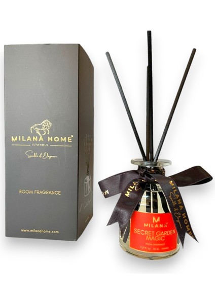 Premium Çubuklu Oda Kokusu Gizli Bahçe Büyüsü 150 ml