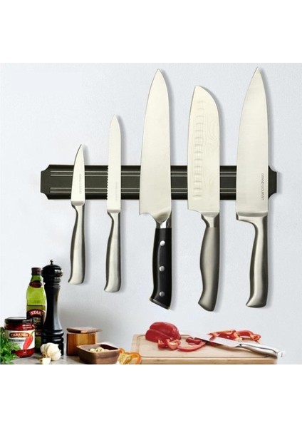 Pratik Duvara Monteli Mıknatıslı Bıçak Askısı 33 cm Bıçak Tutucusu Bıçak Organizer Bıçaklık Askısı fırsatları