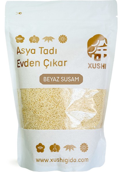 XUSHI GIDA Beyaz Susam / White Sesame - 400G