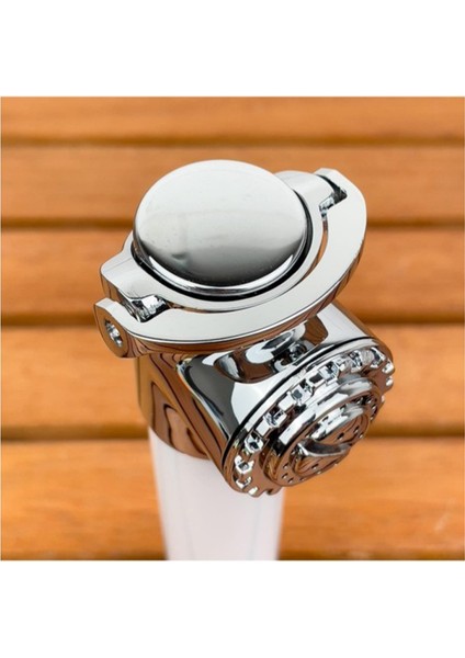 Marine Tekne Duş Başlığı Beyaz Krom fiyatları