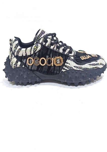 Siyah Kadın Sneaker Spor Ayakkabı