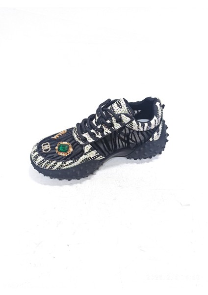 Siyah Kadın Sneaker Spor Ayakkabı