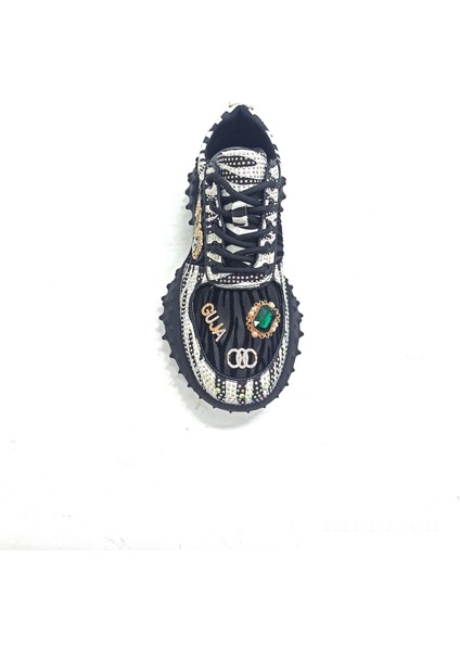 Siyah Kadın Sneaker Spor Ayakkabı