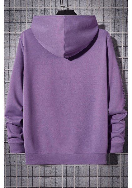 Unisex Saturn Baskılı Sweatshirt