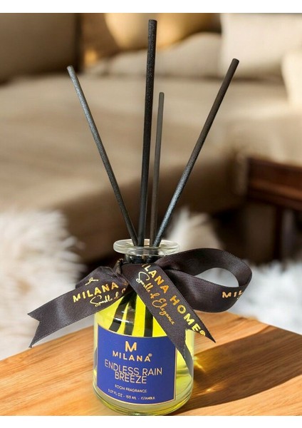 Premium Çubuklu Oda Kokusu Sonsuz Yağmur Esintisi 150 ml
