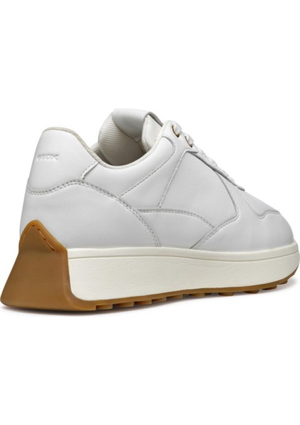 Kadın Beyaz D Amabel A - Nappa Bağcıklı Deri Sneaker D45MDA00085C1000 indirimleri