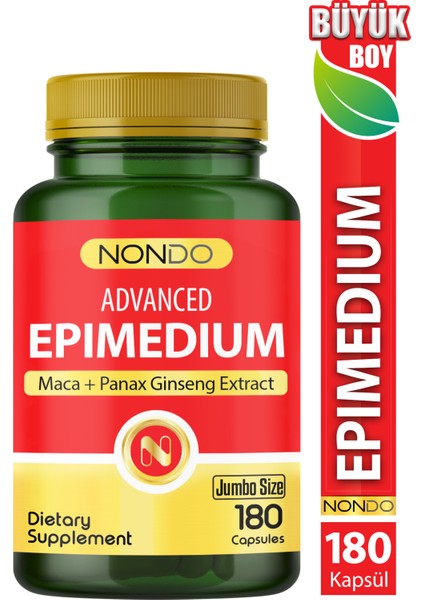 Advanced Epimedyum 180 Kapsül ( 3 Aylık Kullanım )