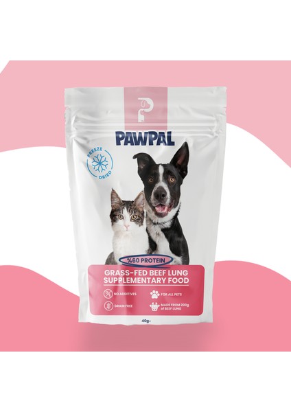 Kedi ve Köpekler Için Super Premium Takviye Gıda %100 Doğal Dana Ciğeri