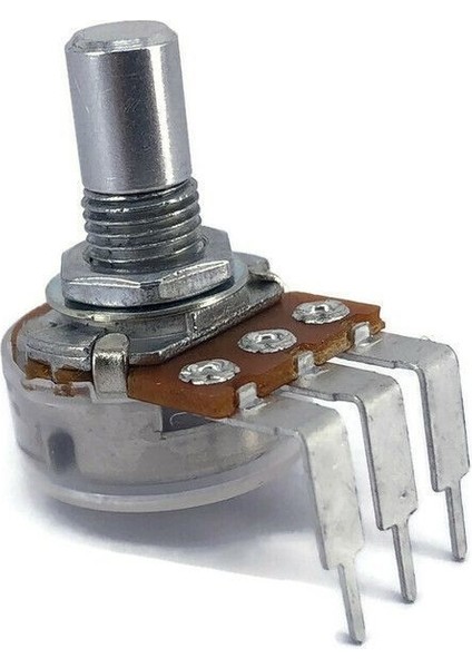 Tayda 5 Adet 1m Ohm Lineer Konik Potansiyometre Pcb Montajlı Yuvarlak Şaft Çapı: 6,35MM A-5616