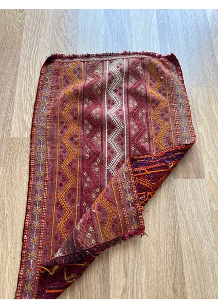 49 x 79 cm Küçük Renkli Vintage Kilim, El Dokuma Anadolu Kilim, Dekoratif Mini Kilim, Harika Ev si fiyatları