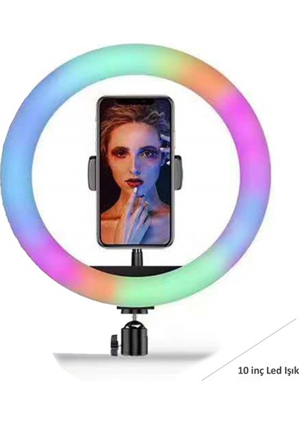 MJ26 Ringlight 10 Inç LED Işık