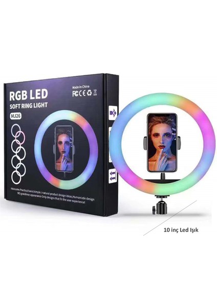 MJ26 Ringlight 10 Inç LED Işık fiyatları